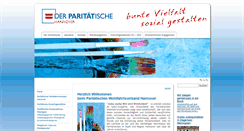 Desktop Screenshot of paritaetischer-hannover.de